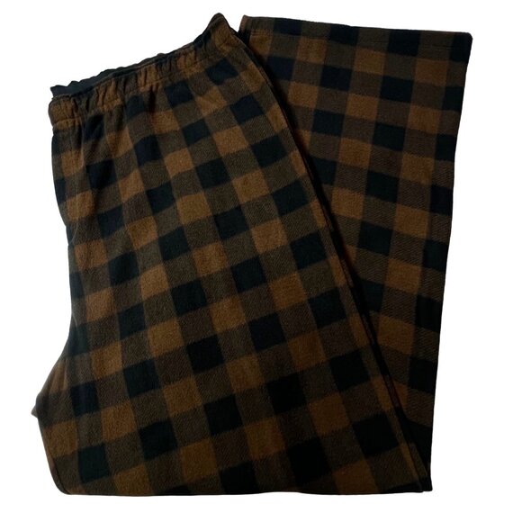 SKIMS Fleece Sleep Set Jasper Buffalo Check 4X - Picture 9 of 14